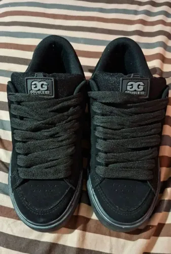 Tênis DC Shoes Double G Record preto tamanho 40