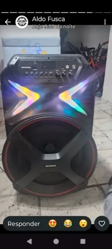 Caixa de som mondial cm- 700