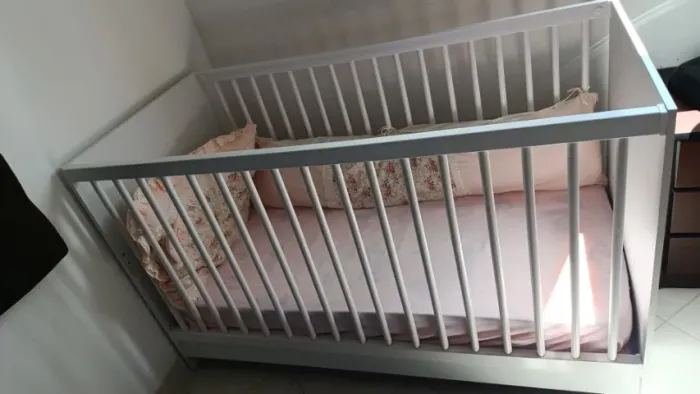 Berço 3 em 1 com colchão