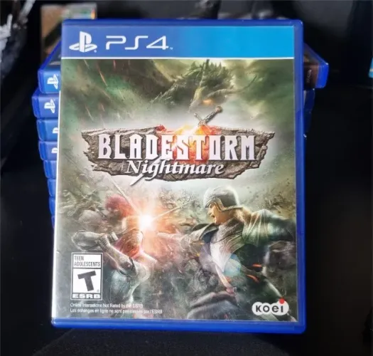 Jogo Ps4 Bladestorm Nightmare mídia física original raro!