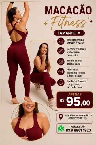 Macacão Fitness