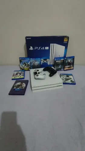 Playstation 4 Pro Branco 1TB