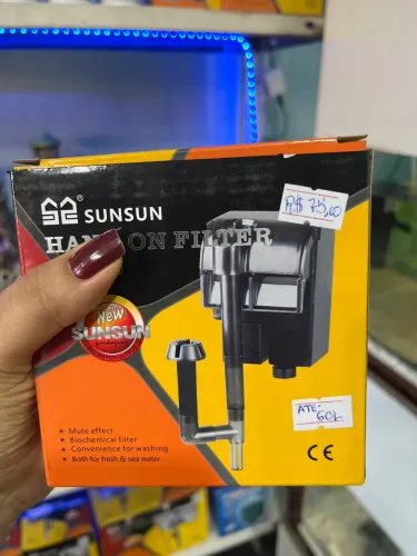 Filtro externo para aquário