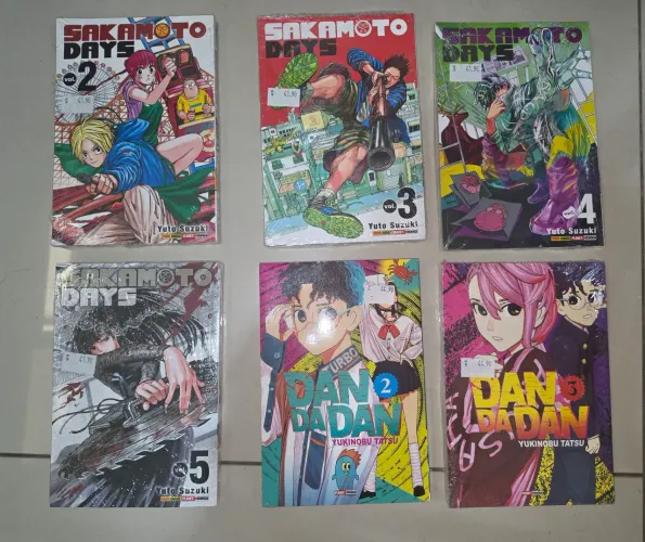 Manga Sakamoto Days e Dan Da Dan
