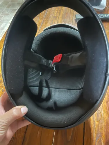 Capacete semi novo sã vai com comunicador funcionando