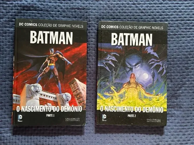 Batman O Nascimento do Demônio Vol. 1 e 2 - Coleção DC Eaglemoss