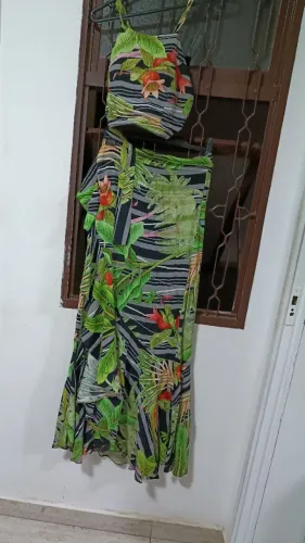 CCONJUNTO TOP E SAIA CASUAL PARA DIVERSAS OCASIÕES 
