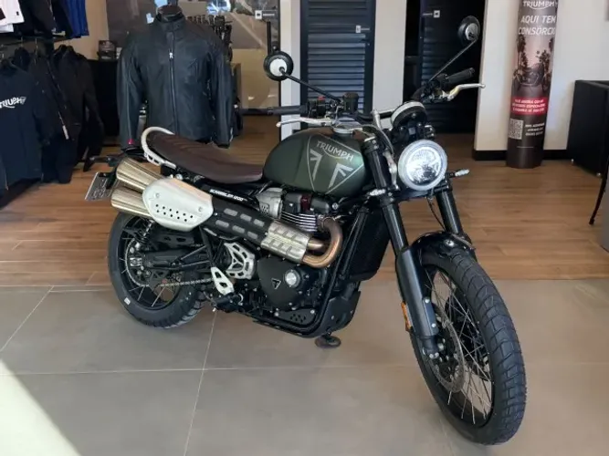 Triumph Scrambler 1200X - 2026 / com apenas 472km rodados