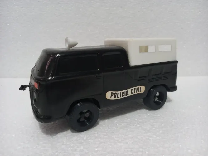 Brinquedo Antigo Plástico Bolha Kombi 