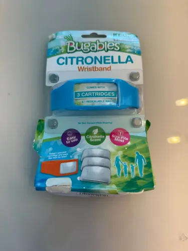 Pulseira Citronella com 3 refil
