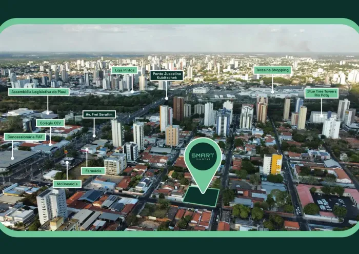 Studio moderno com fechadura eletrônica Frei Serafim