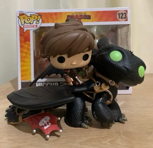 Funko pop Rides soluço e Banguela