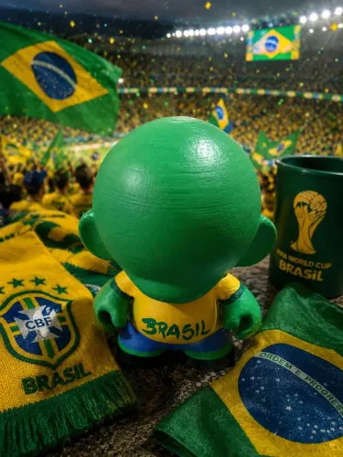Boneco decorativo Brasil