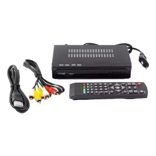 Conversor digital TV sinal digital isdb-t set top box full HD hdmi Com Usb - Set Box