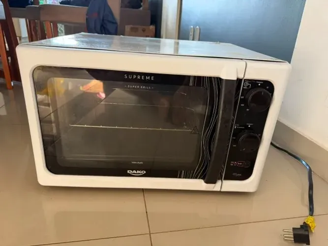 Forno Elétrico Dako Supreme Super Grill 44 Litros - Excelente Estado - Funcionando Tudo