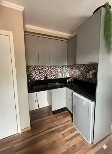 Studio MOBILIADO para locação, com 18,82 m2 NOVO MUNDO, CURITIBA - PR