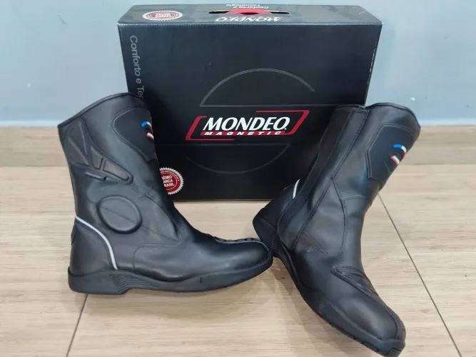 Bota motociclista waterprof