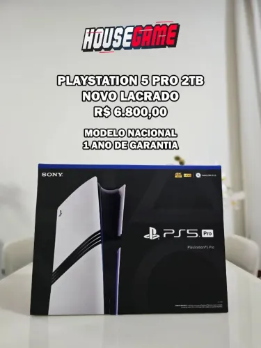 Playstation 5 Pro 2TB - Novo Lacrado
