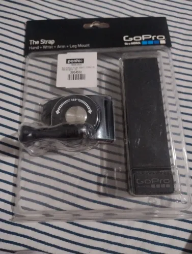 Suporte Original GoPro para câmera que permite a fixação na Mão, Pulso, Braço ou Perna,