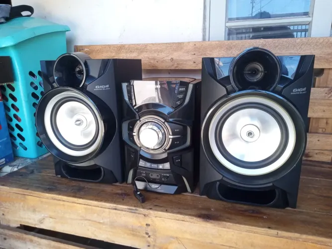 Som Samsung 1100w rms Potente Aceito cartão 