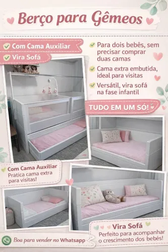 Berço para Gêmeos