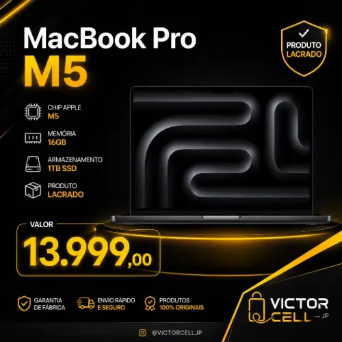 MacBook Pro M5 | Lacrado | Garantia 1 Ano Apple