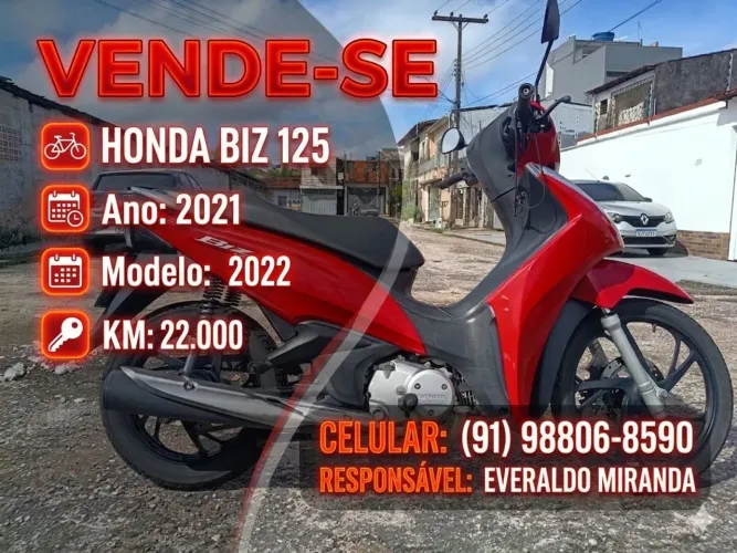 Honda Biz 125 unico dono