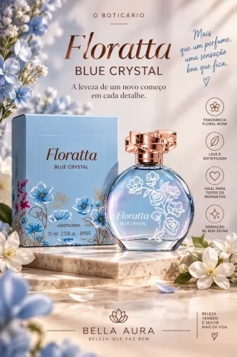 PROMOÇÃO!!! Floratta Blue Crystal 75 ml
