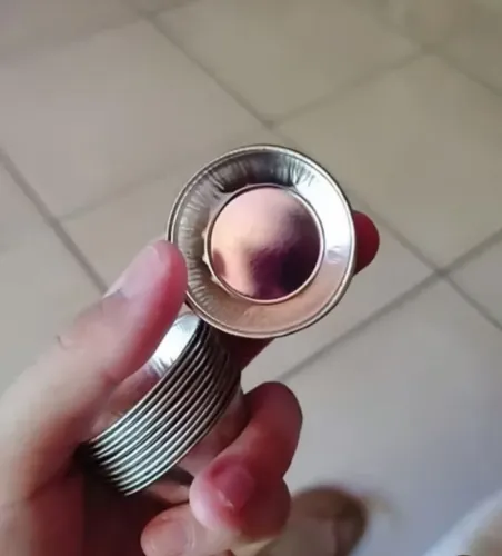 12 forminhas mini empadas salgados cento