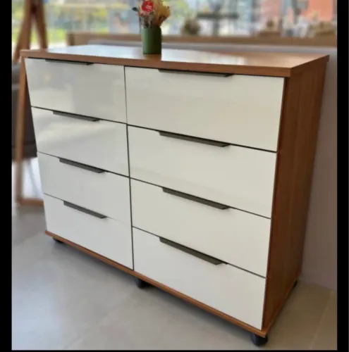 Cômoda com 8 gavetas mdf / mdp / NOVO / ENTREGAMOS 