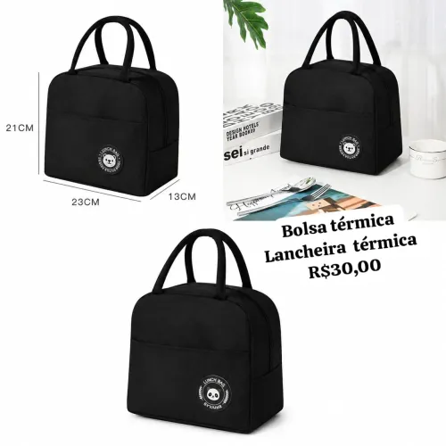 Bolsa térmica lancheira 