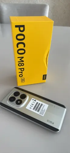 Celular Xiaomi Poco M8 Pro 5G 8gb Ram 256gb Rom 6.83 Amoled Dual Sim Silver