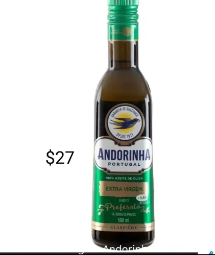 Azeite andorinha extra virgem caixa com 12