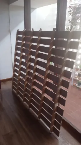 MDF cama desmontada para doação
