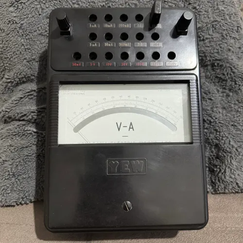 Antiguidade - Multímetro Analógico YEW Yokogawa M4F2540 - Japão - 1974 - Vintage