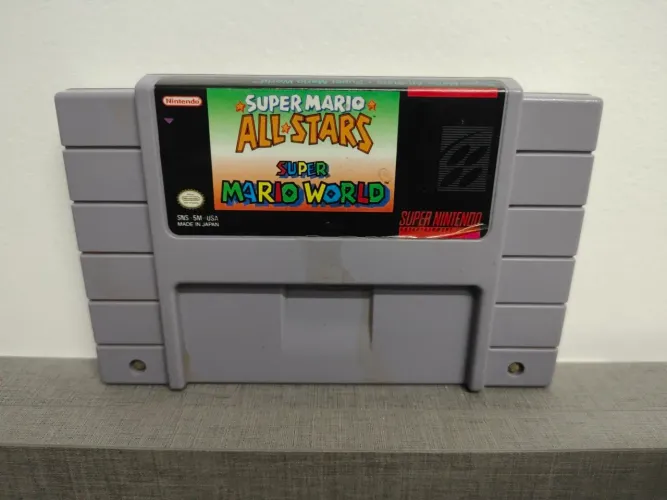 Super Mario ALL Stars & Mario World Super Nintendo
