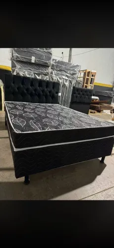 Cama box casal