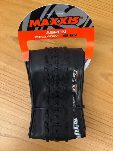 Pneu Maxxis Aspen 29x2.40 WT EXO/TR 120 TPI - NOVO