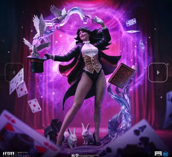 Zatanna Iron Studios