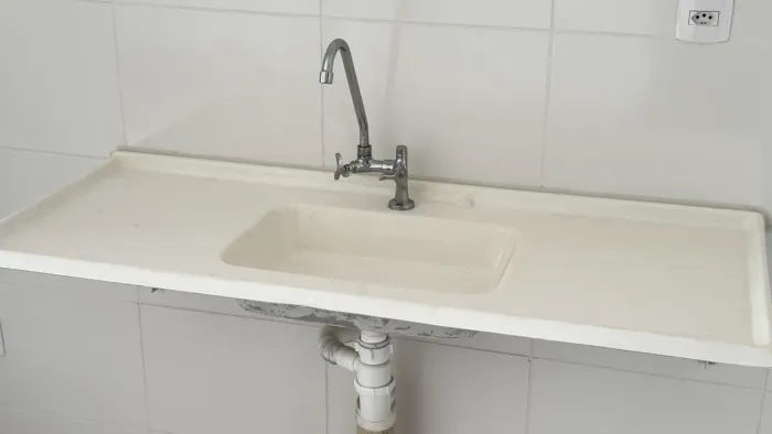 pia de plástico (cozinha) 