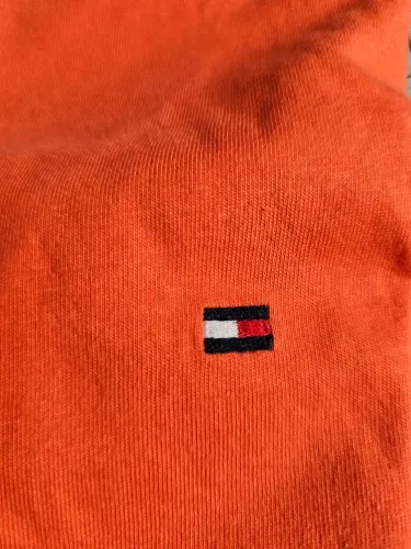 Camiseta Tommy Hilfiger - original Laranja