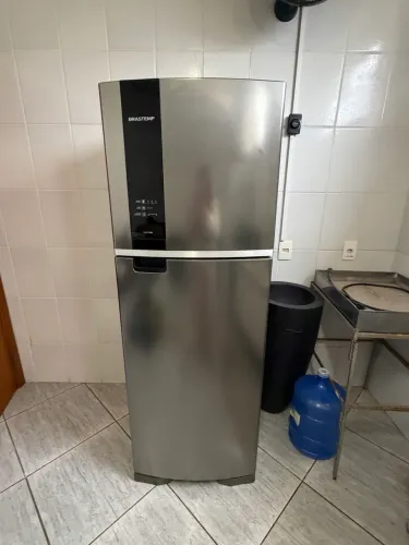 Vendo geladeira brastemp inox