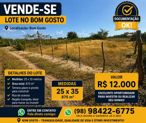 Oportunidade boa!