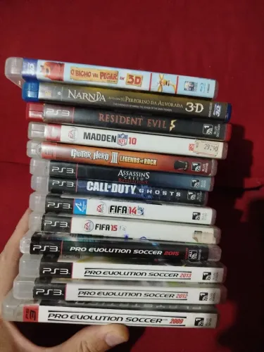 Lote de jogos ps3