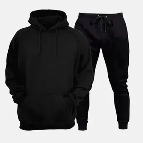 Conjunto Moletom Liso Unissex Adulto Blusa de Frio e Calça Lançamento