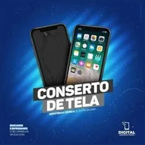 Troca de tela celular 