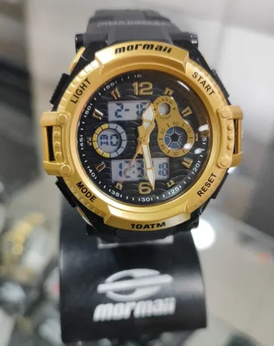 RELÓGIO MORMAII ACTION MOM8032D, NOVO