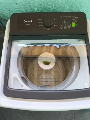 Máquina de Lavar Consul 13Kg Branca com Modo Eco - CWN13AB
