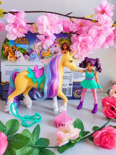 Boneca UNICORN ACADEMY| AVA & LEAF EDIÇÃO ESPECIAL| BONECA + UNICÓRNIO