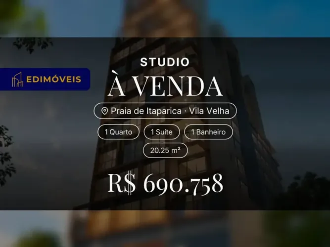 Oportunidade na Praia de Itaparica: Studio 1 quarto, perfeito para morar